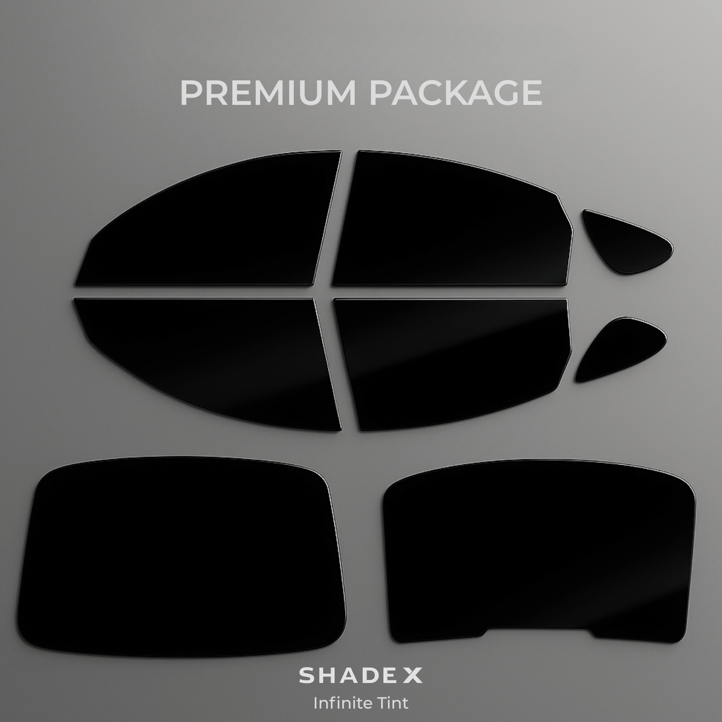 ShadeX Custom-Cut Reusable Tint – Premium Package