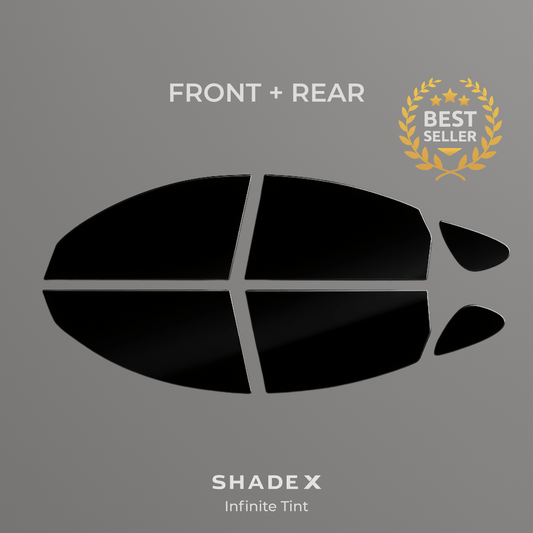 ShadeX Reusable Custom Cut Tint - Front + Rear