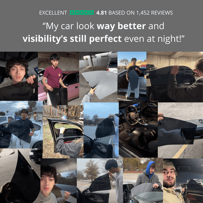 ShadeX Reusable Tint – Front Windshield